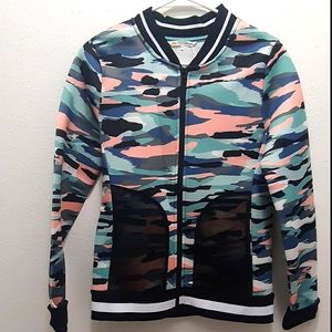 C & C California Camo Scuba Bomber Jacket